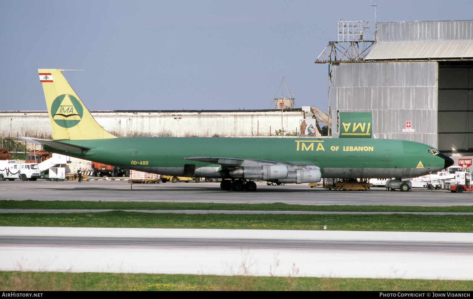 Aircraft Photo of OD-AGO | Boeing 707-321C | TMA of Lebanon - Trans Mediterranean Airways | AirHistory.net #492457