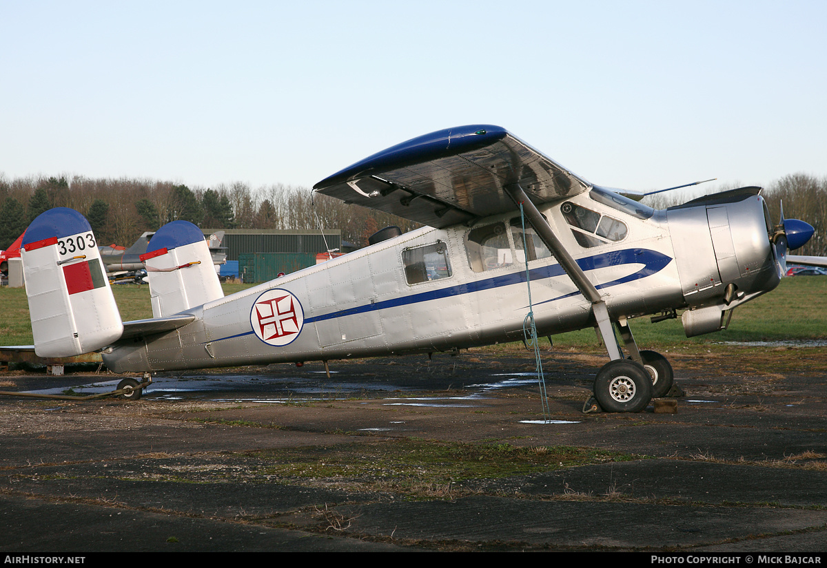 Aircraft Photo of G-CBGL / 3303 | Max Holste MH.1521M Broussard | Portugal - Air Force | AirHistory.net #492461