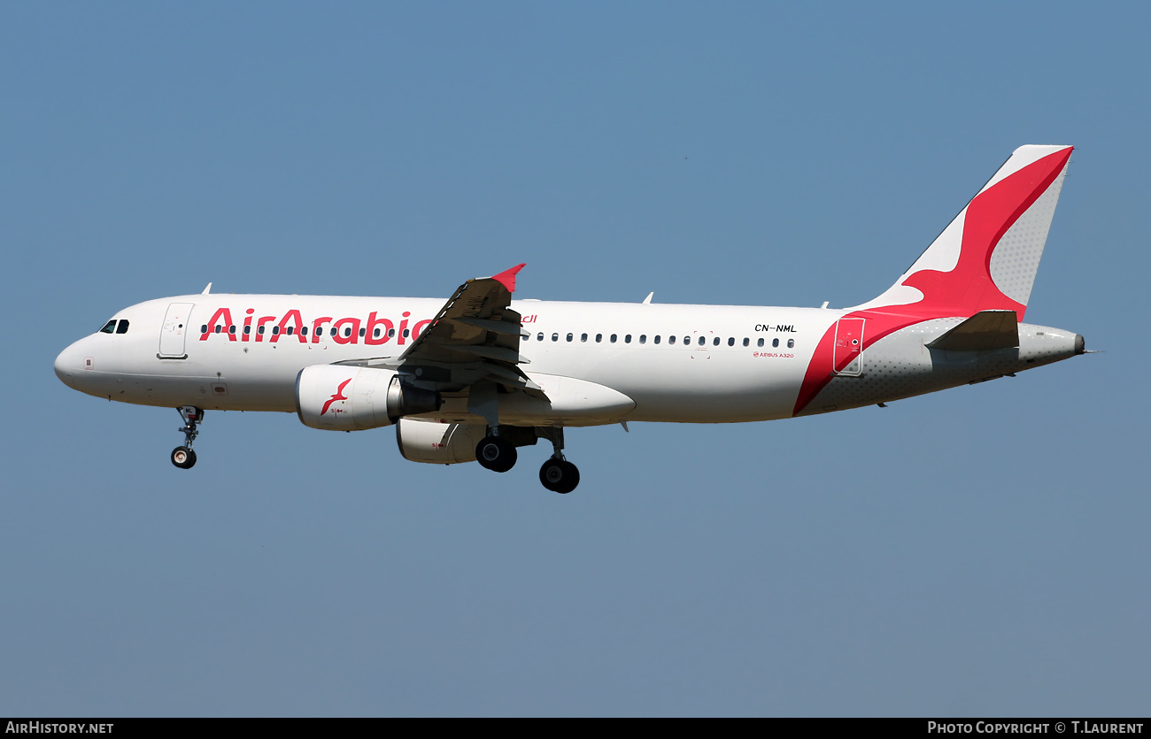 Aircraft Photo of CN-NML | Airbus A320-214 | Air Arabia | AirHistory.net #492481