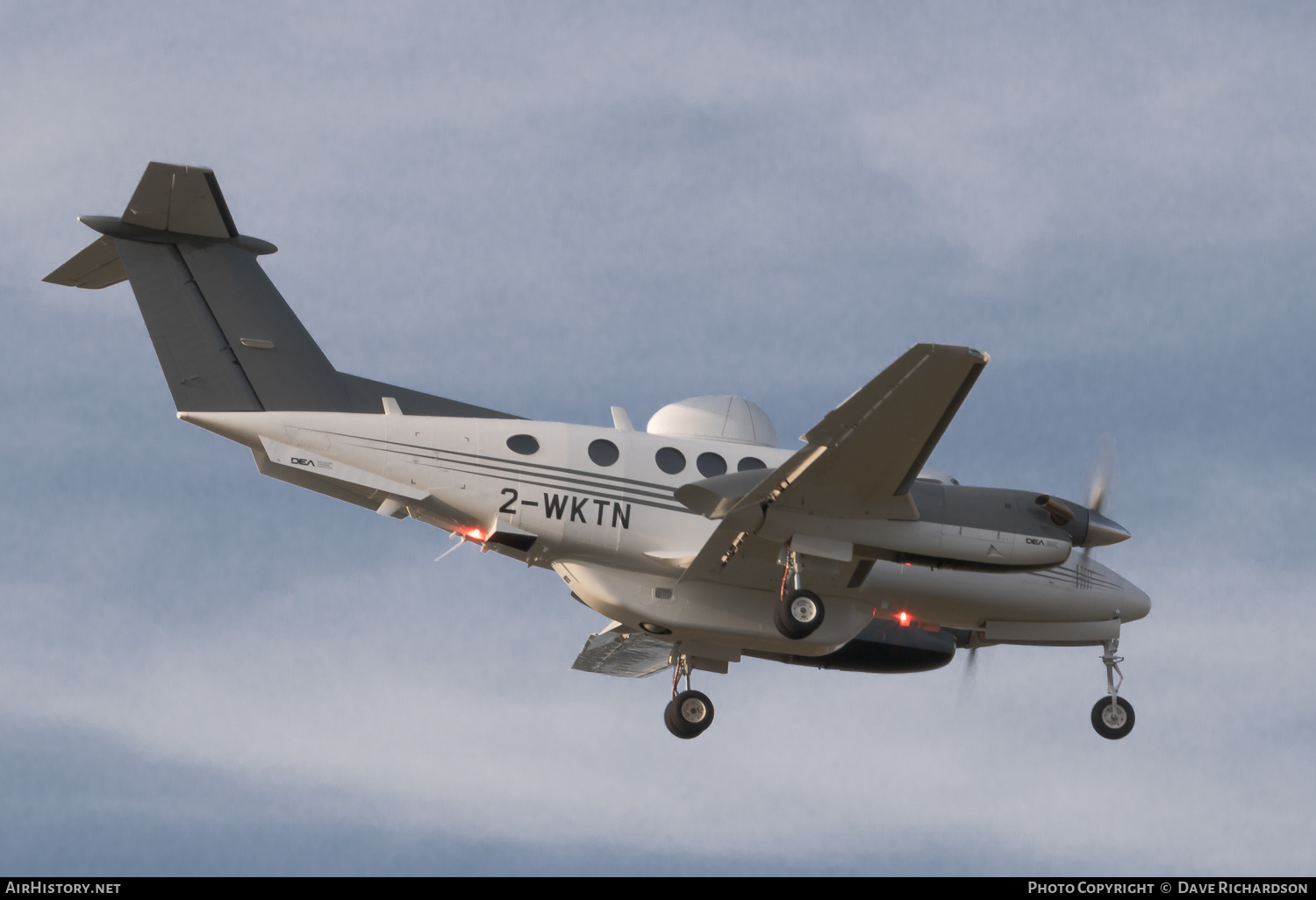 Aircraft Photo of 2-WKTN | Beech B200 Super King Air | DEA Specialised Airborne Operations | AirHistory.net #492488