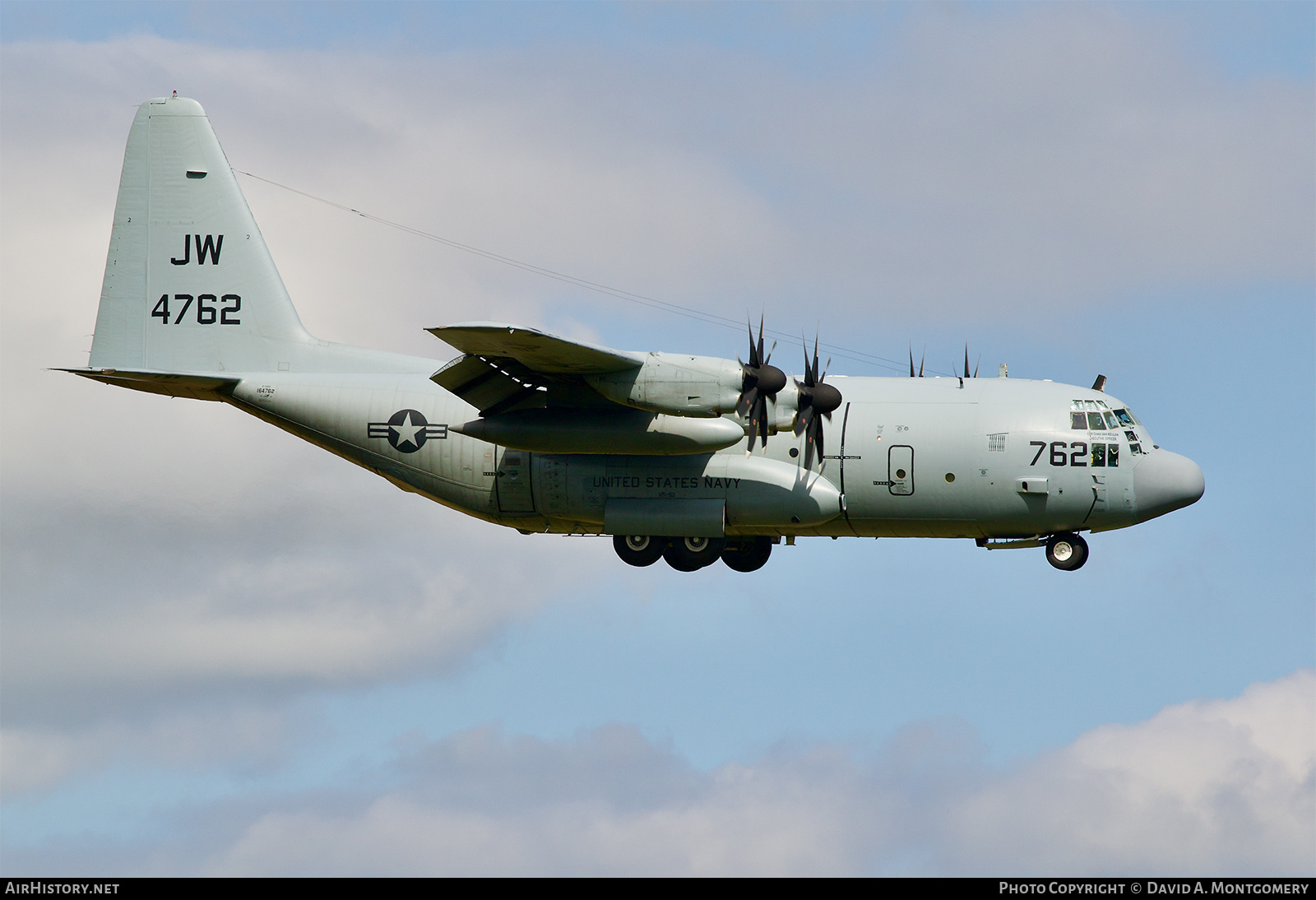 Aircraft Photo of 164762 / 4762 | Lockheed C-130T Hercules (L-382) | USA - Navy | AirHistory.net #492494