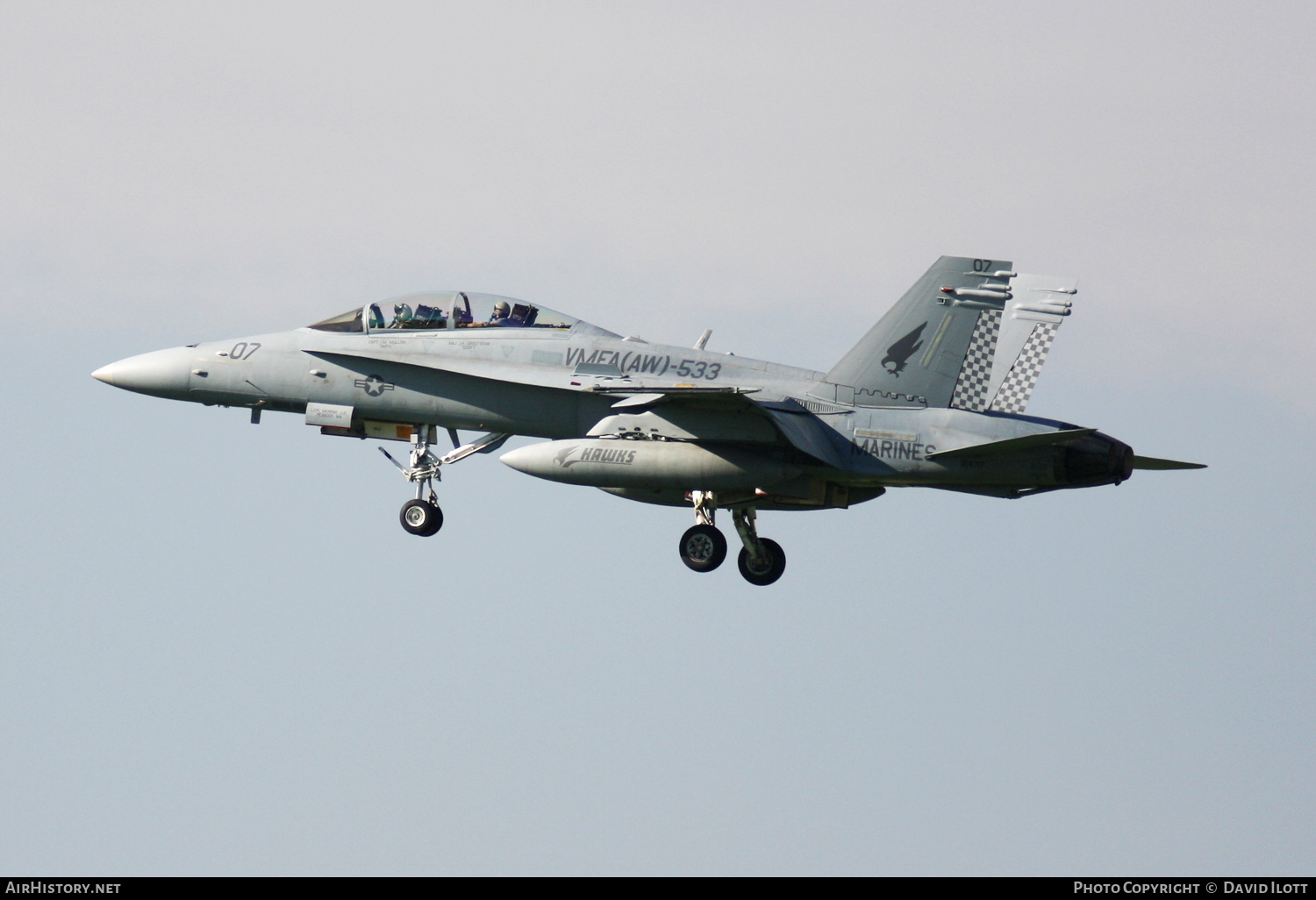 Aircraft Photo of 164717 | McDonnell Douglas F/A-18D Hornet | USA - Marines | AirHistory.net #492496