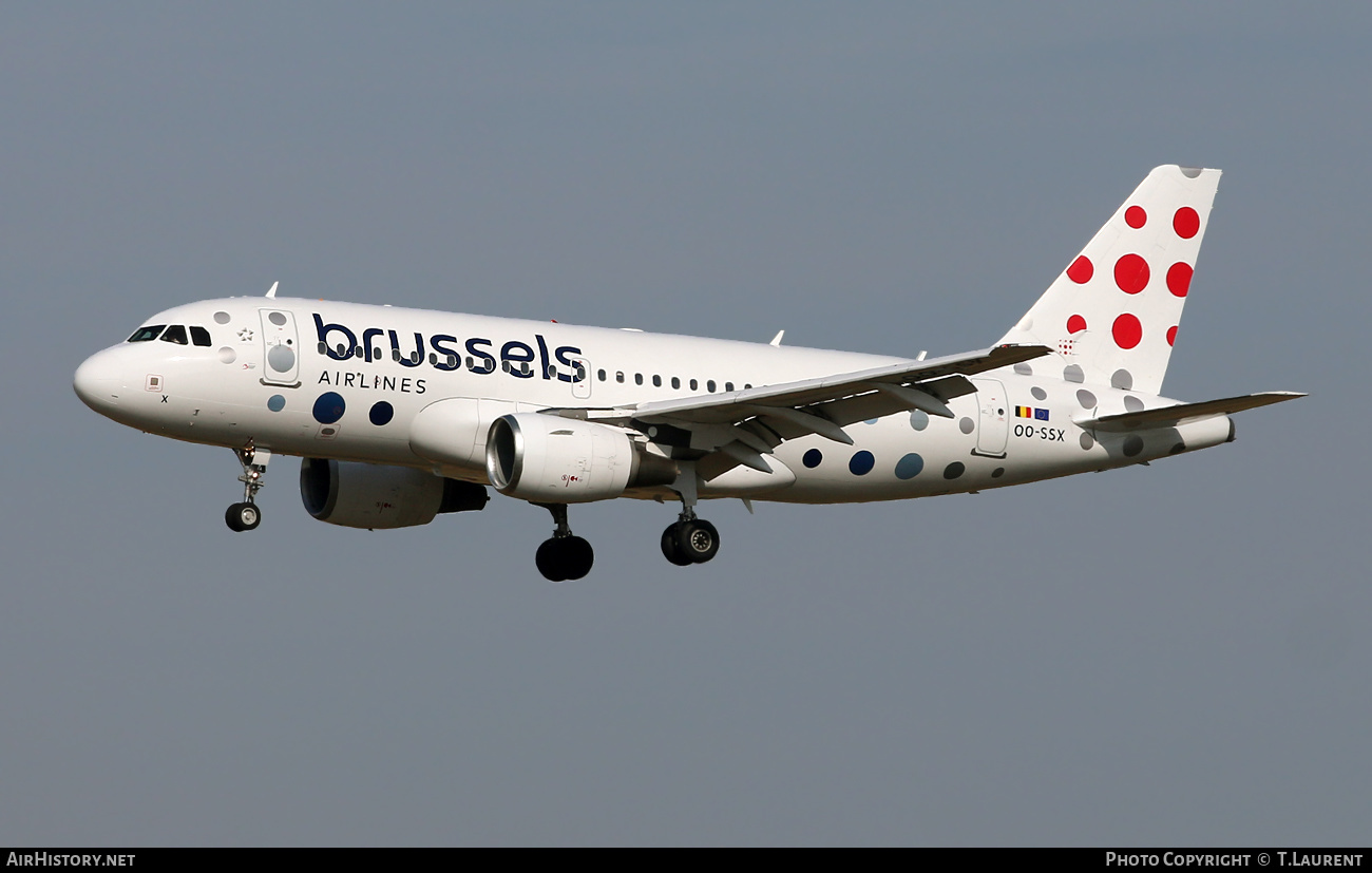 Aircraft Photo of OO-SSX | Airbus A319-111 | Brussels Airlines | AirHistory.net #492498