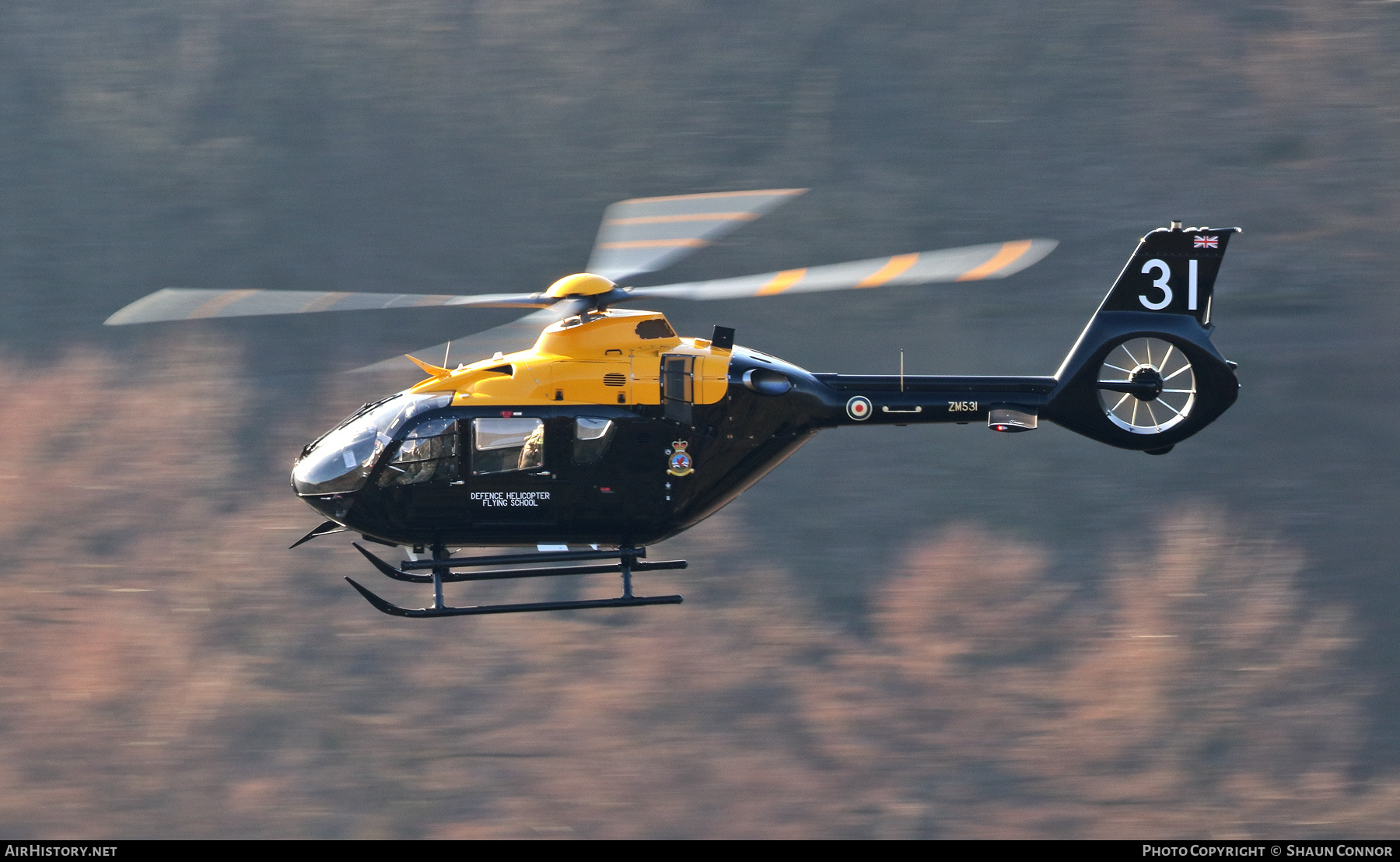 Aircraft Photo of ZM531 | Airbus Helicopters H-135 Juno HT1 (EC-135T-3H) | UK - Air Force | AirHistory.net #492499