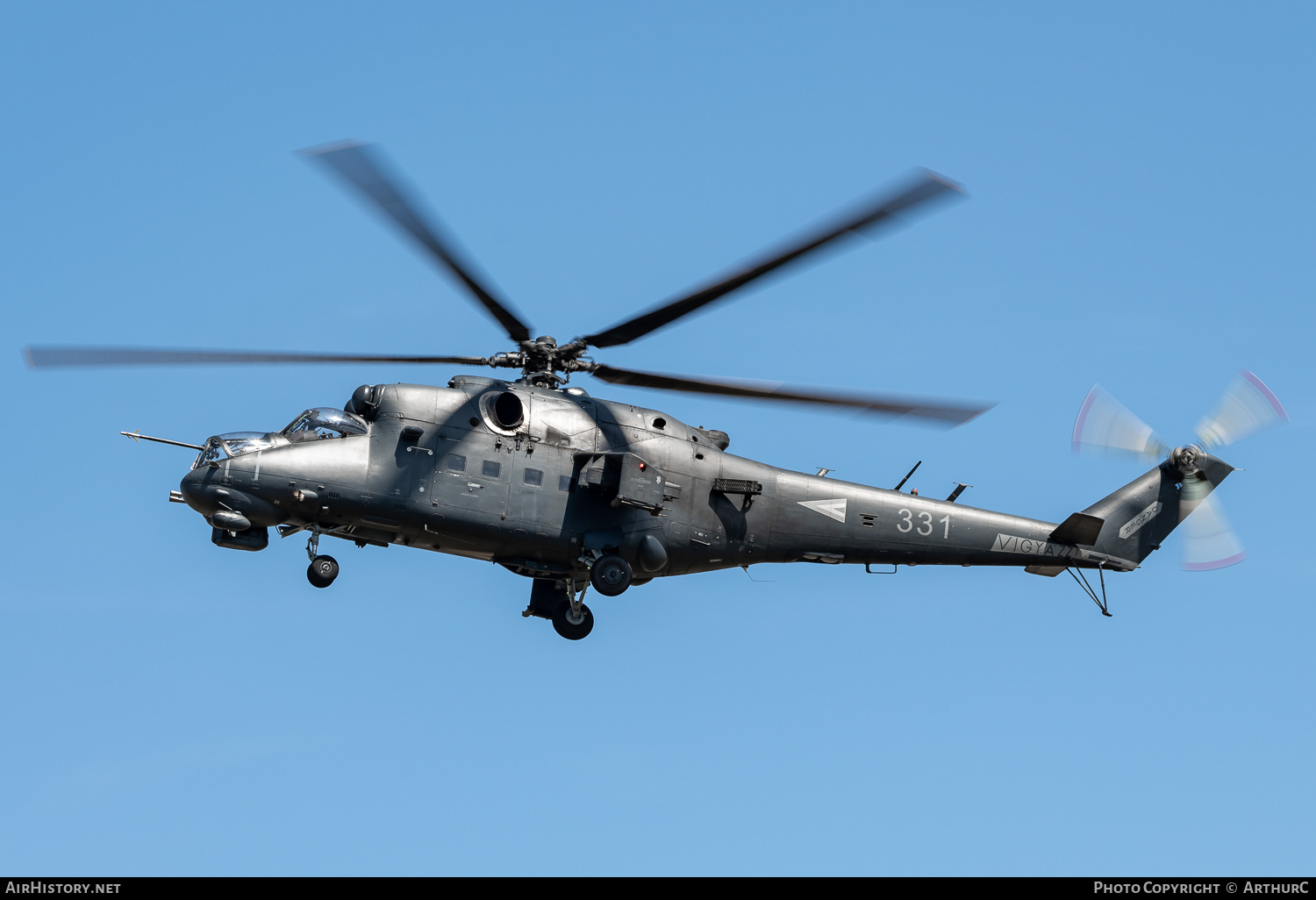 Aircraft Photo of 331 | Mil Mi-24P | Hungary - Air Force | AirHistory.net #492505