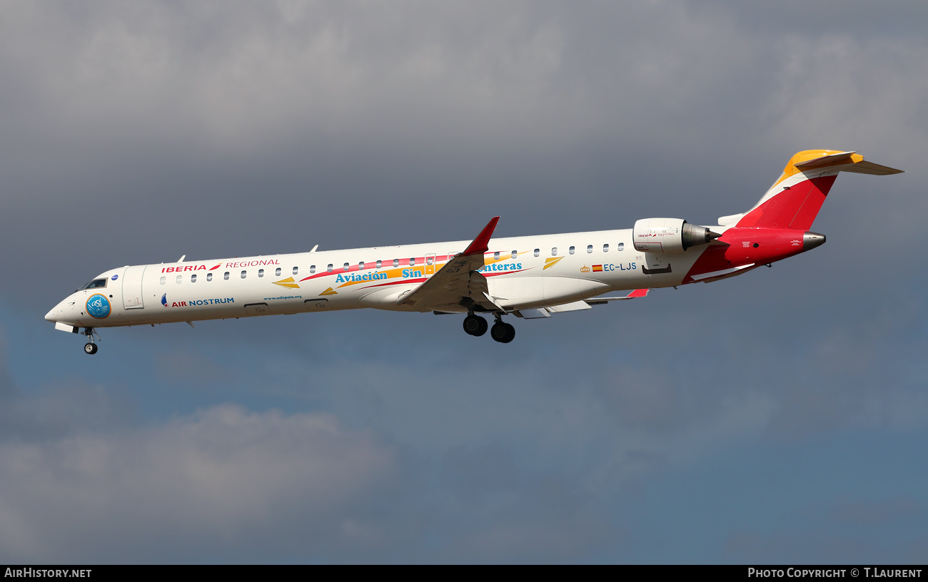 Aircraft Photo of EC-LJS | Bombardier CRJ-1000EE (CL-600-2E25) | Air Nostrum | AirHistory.net #492507