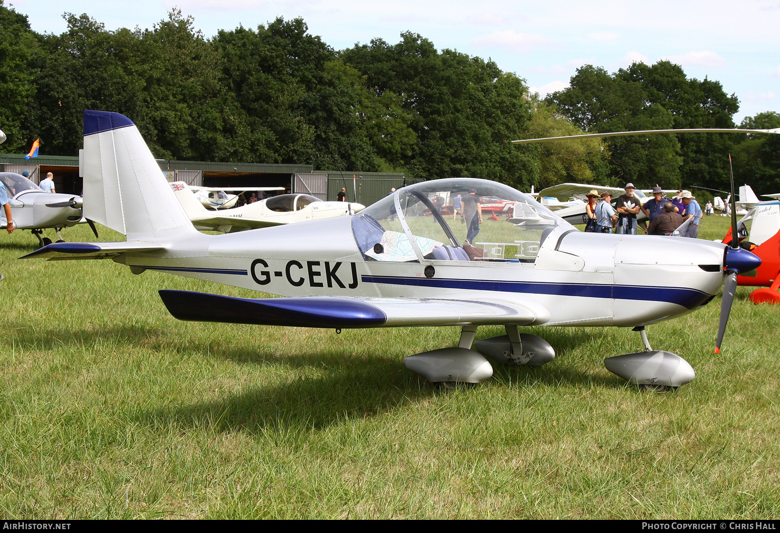 Aircraft Photo of G-CEKJ | Evektor-Aerotechnik EV-97 Eurostar | AirHistory.net #492511