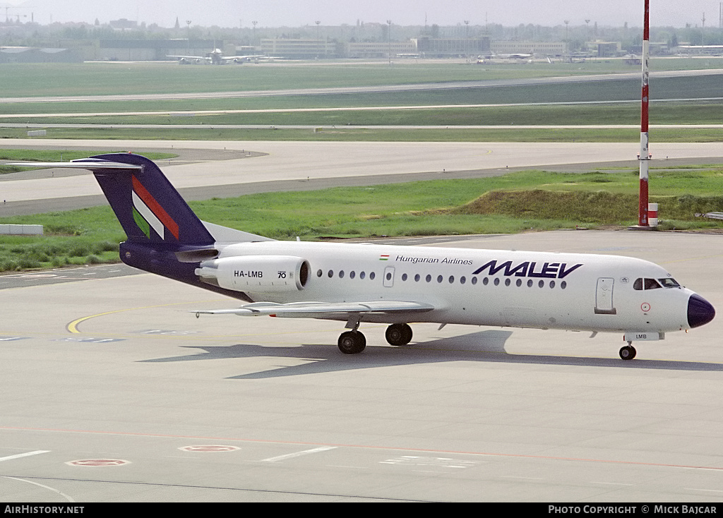 Aircraft Photo of HA-LMB | Fokker 70 (F28-0070) | Malév - Hungarian Airlines | AirHistory.net #492513