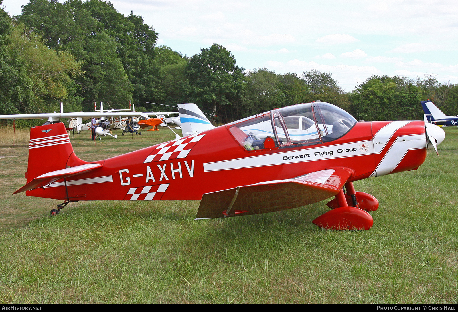 Aircraft Photo of G-AXHV | SAN Jodel D-117A | Derwent Flying Group | AirHistory.net #492515