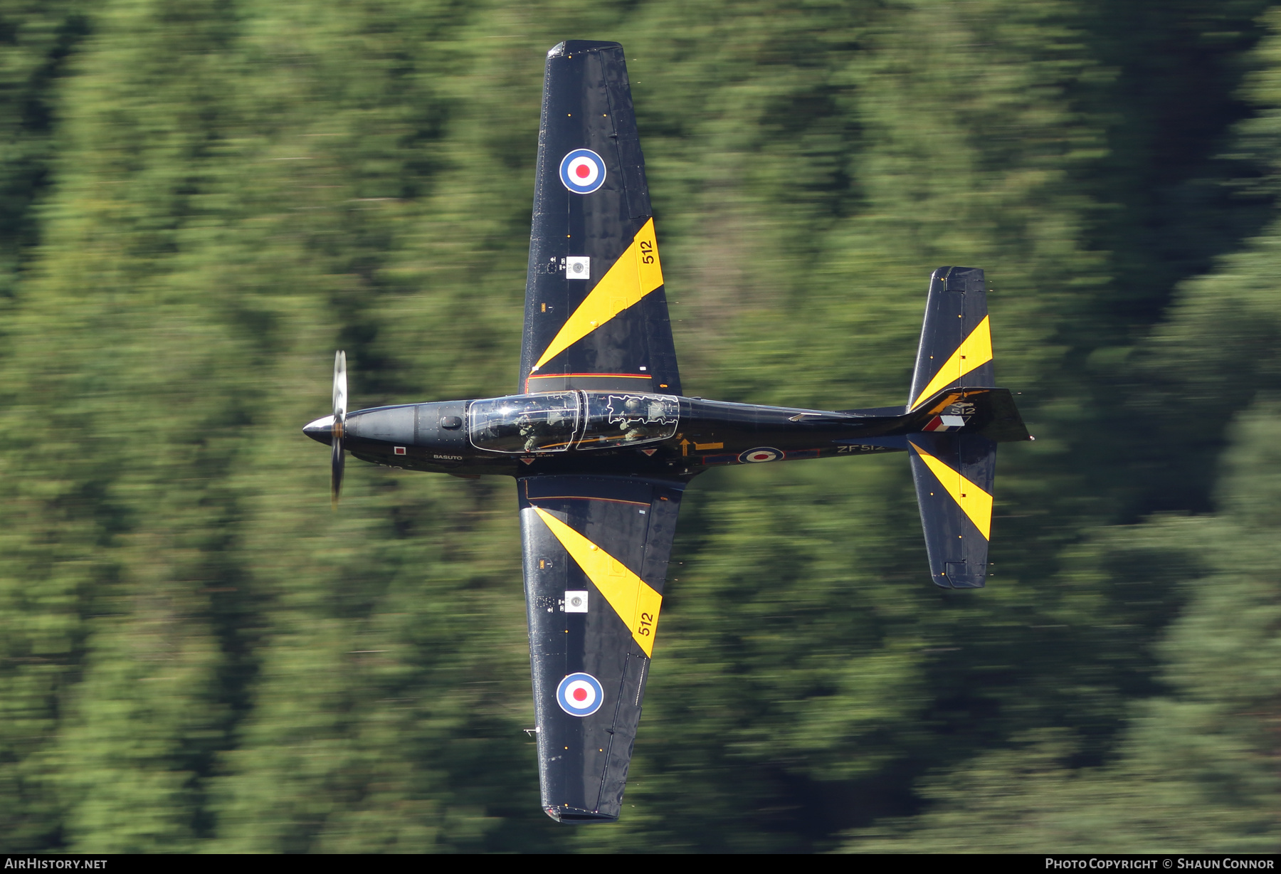 Aircraft Photo of ZF512 | Short S-312 Tucano T1 | UK - Air Force | AirHistory.net #492535