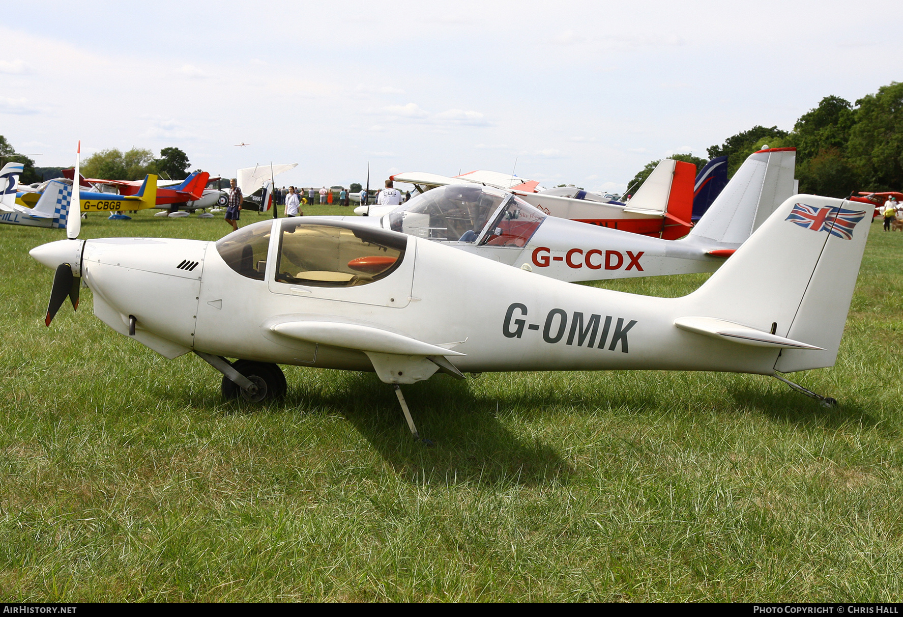 Aircraft Photo of G-OMIK | Europa Aircraft Europa (Monowheel) | AirHistory.net #492548