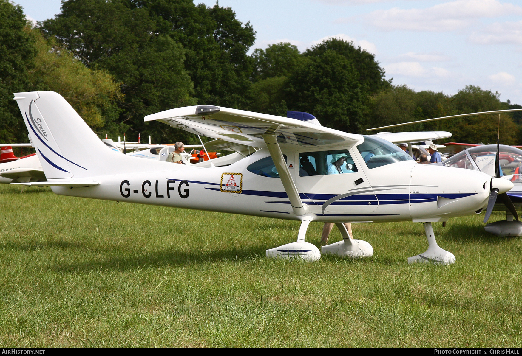 Aircraft Photo of G-CLFG | TL Ultralight TL-3000 Sirius | AirHistory.net #492556