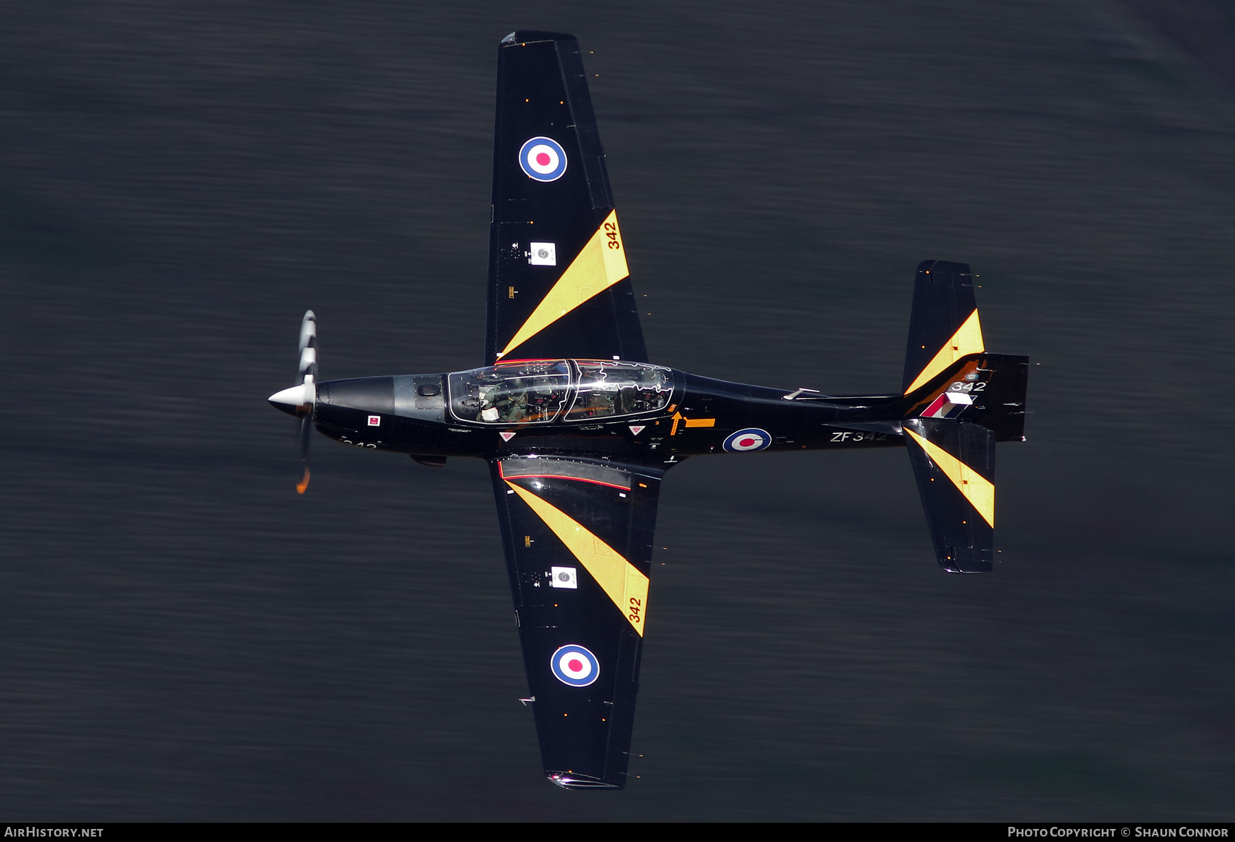 Aircraft Photo of ZF342 | Short S-312 Tucano T1 | UK - Air Force | AirHistory.net #492561
