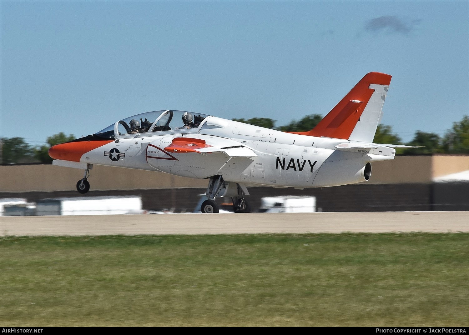 Aircraft Photo of N280CF / NX280CF | SIAI-Marchetti S-211 | USA - Navy | AirHistory.net #492562