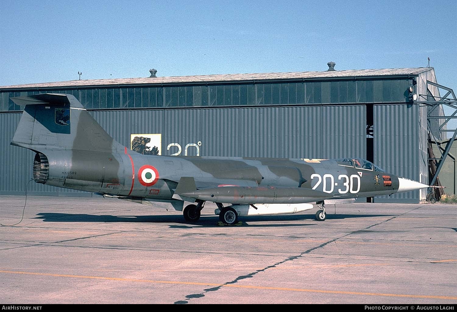 Aircraft Photo of MM6589 | Lockheed F-104G Starfighter | Italy - Air Force | AirHistory.net #492563
