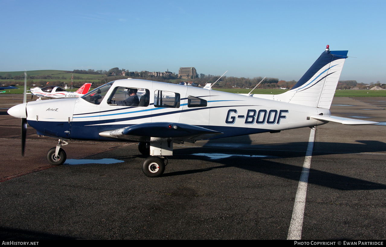 Aircraft Photo of G-BOOF | Piper PA-28-181 Archer II | AirHistory.net #492569