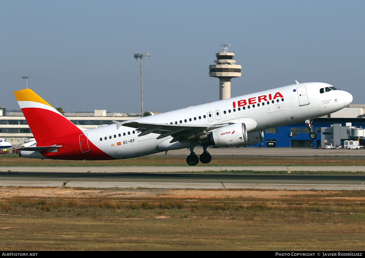 Aircraft Photo of EC-IEF | Airbus A320-214 | Iberia | AirHistory.net #492572