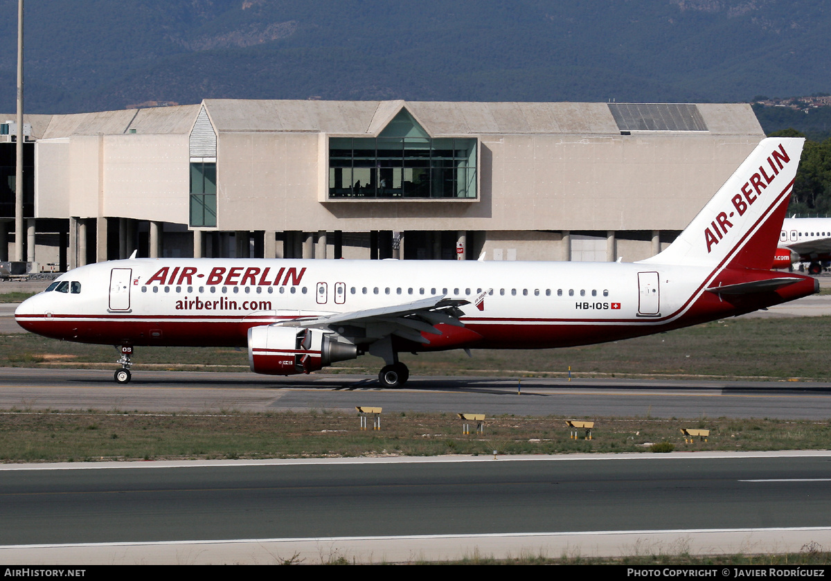 Aircraft Photo of HB-IOS | Airbus A320-214 | Air Berlin | AirHistory.net #492582