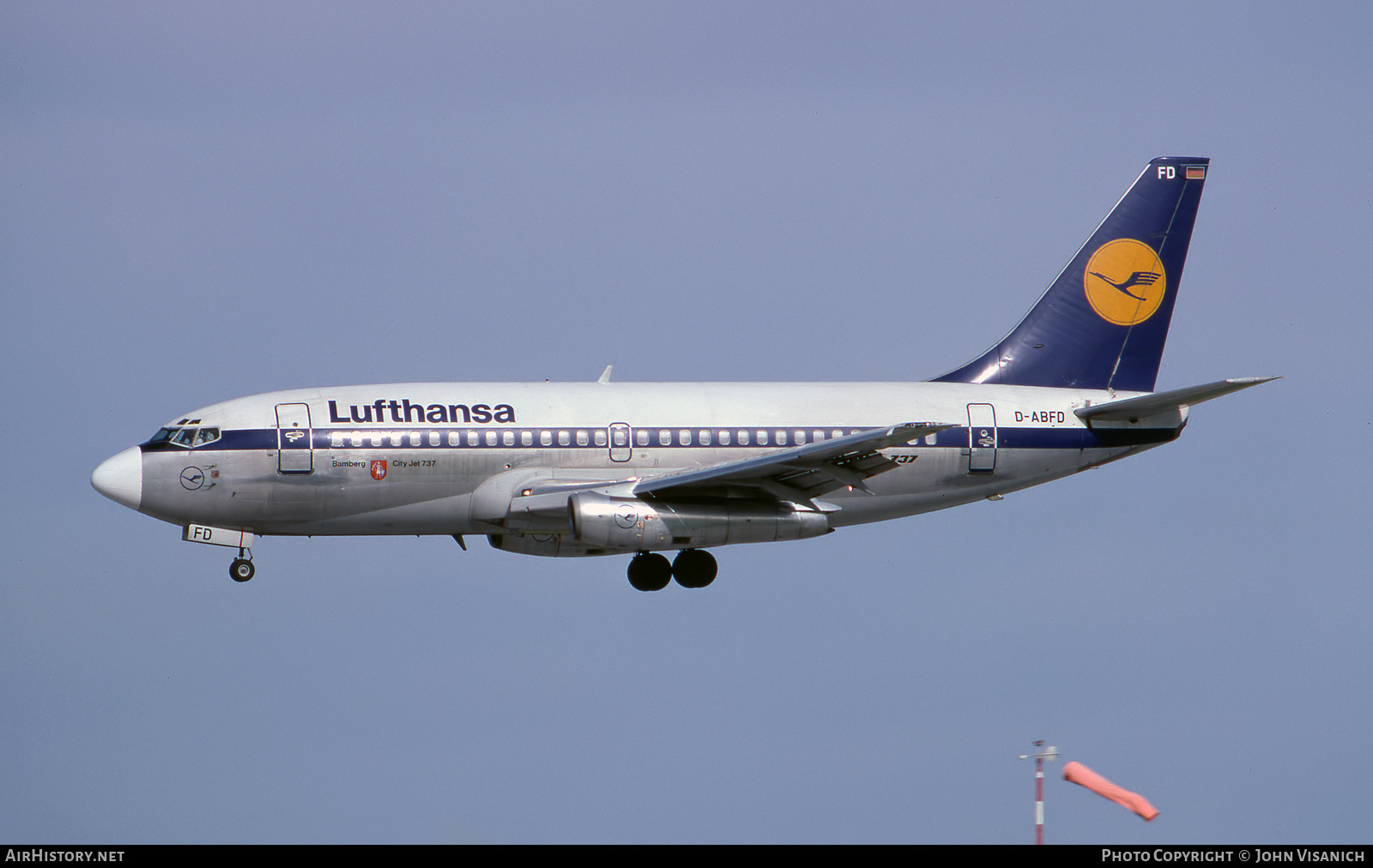 Aircraft Photo of D-ABFD | Boeing 737-230/Adv | Lufthansa | AirHistory.net #492586