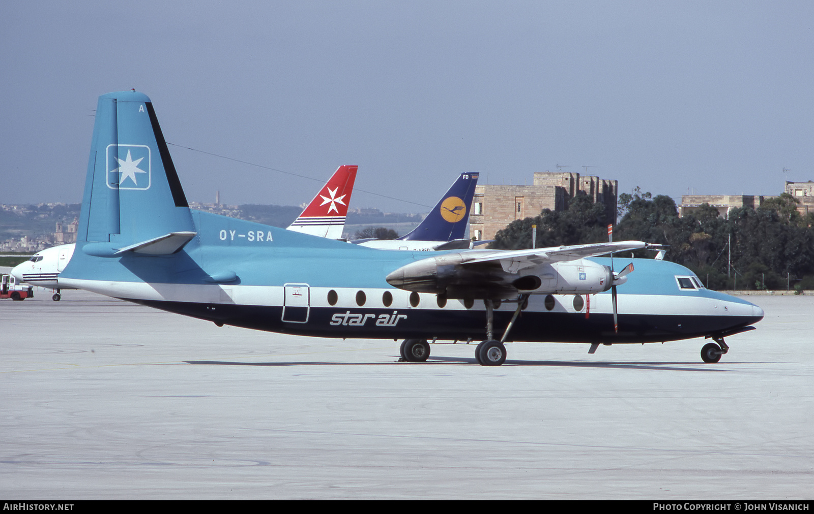 Aircraft Photo of OY-SRA | Fokker F27-600 Friendship | Star Air | AirHistory.net #492588