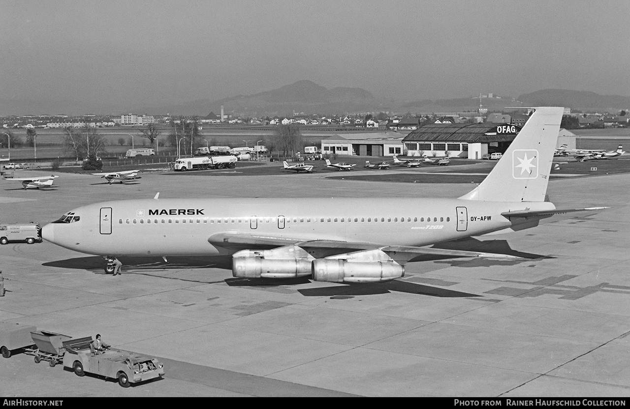 Aircraft Photo of OY-APW | Boeing 720-051B | Maersk Air | AirHistory.net #492589