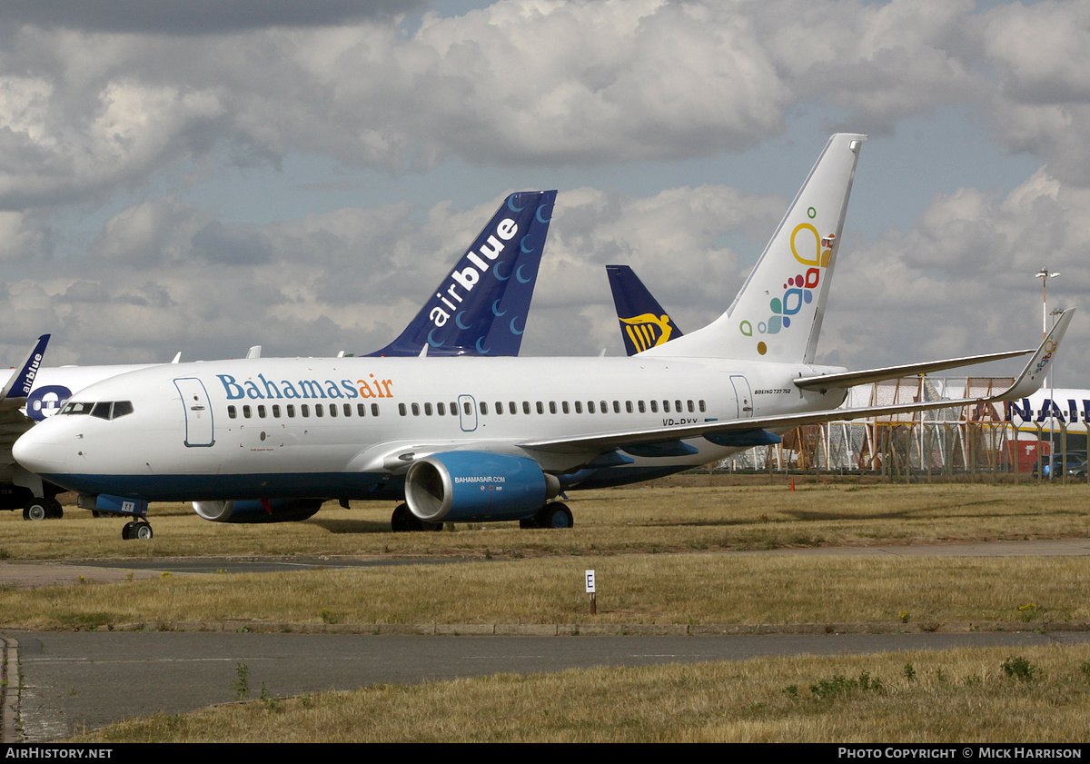 Aircraft Photo of VP-BYY | Boeing 737-752 | Bahamasair | AirHistory.net #492661