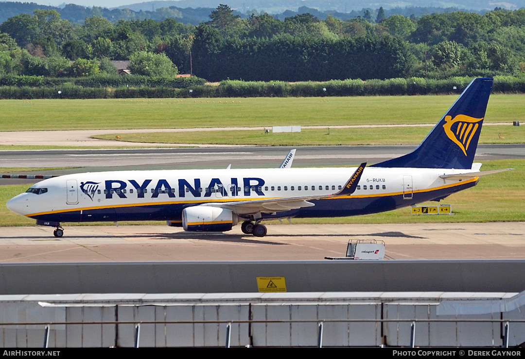 Aircraft Photo of G-RUKB | Boeing 737-8AS | Ryanair | AirHistory.net #492679