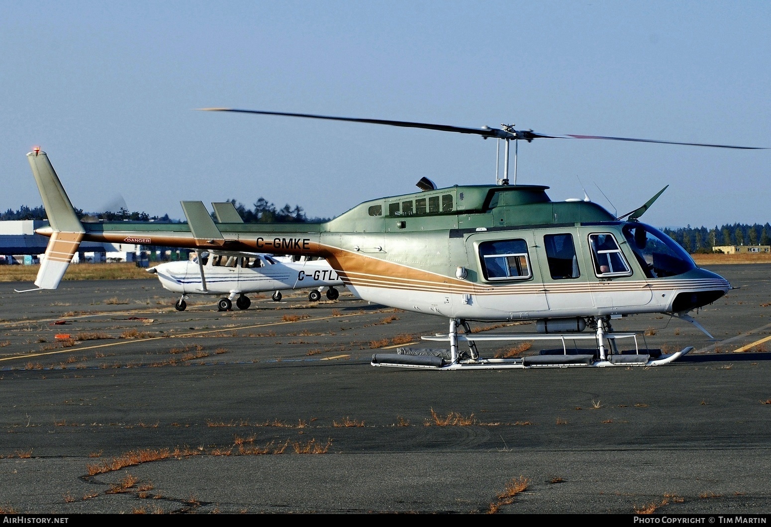 Aircraft Photo of C-GMKE | Bell 206L-1 LongRanger II | AirHistory.net #492684