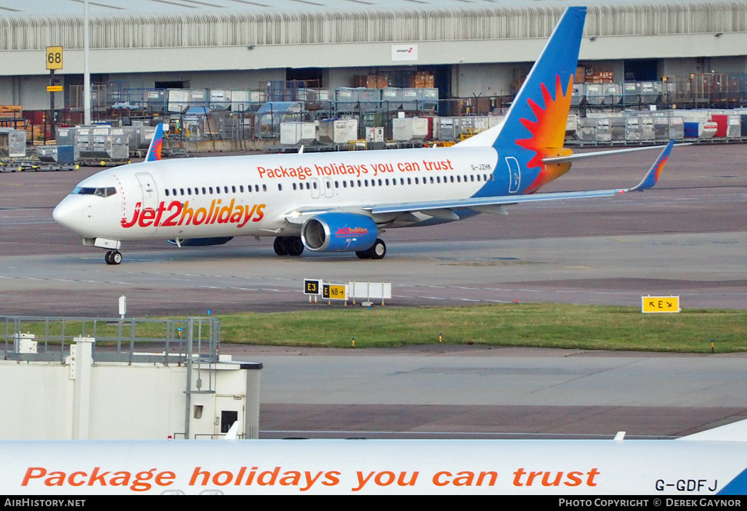 Aircraft Photo of G-JZHK | Boeing 737-800 | Jet2 Holidays | AirHistory.net #492688