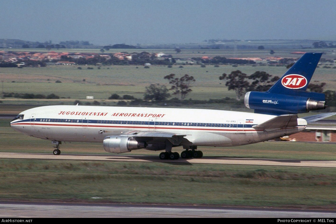 Aircraft Photo of YU-AMA | McDonnell Douglas DC-10-30 | JAT Yugoslav Airlines - Jugoslovenski Aerotransport | AirHistory.net #492699
