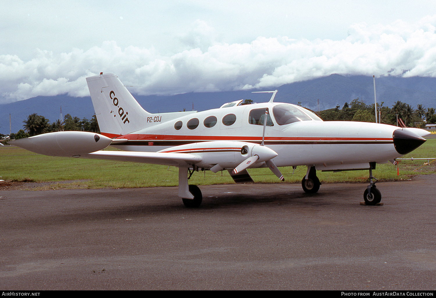 Aircraft Photo of P2-COJ | Cessna 402B | Co-Air | AirHistory.net #492718