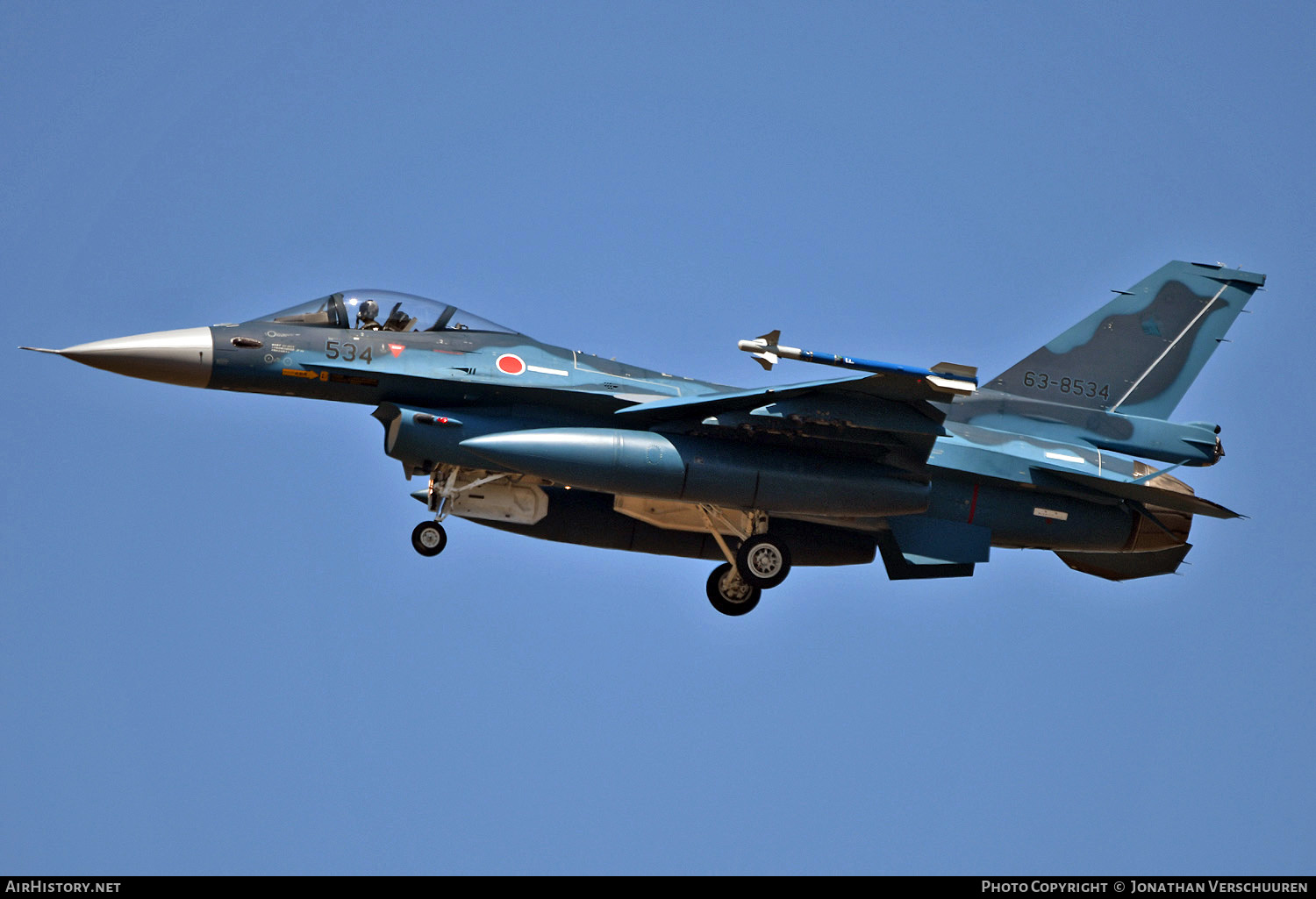 Aircraft Photo of 63-8534 | Mitsubishi F-2A | Japan - Air Force | AirHistory.net #492727