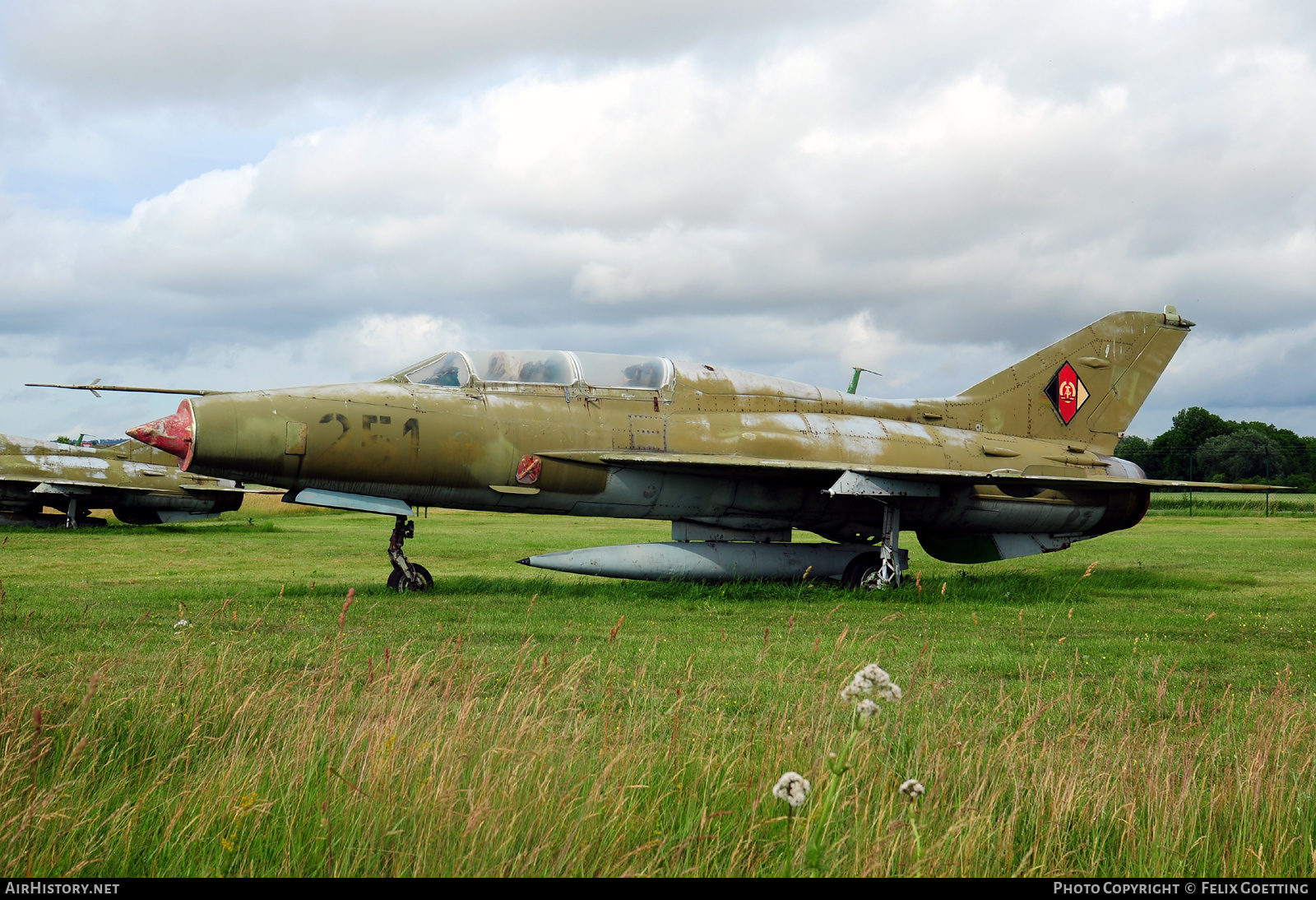 Aircraft Photo of 251 | Mikoyan-Gurevich MiG-21U-400 | East Germany - Air Force | AirHistory.net #492728