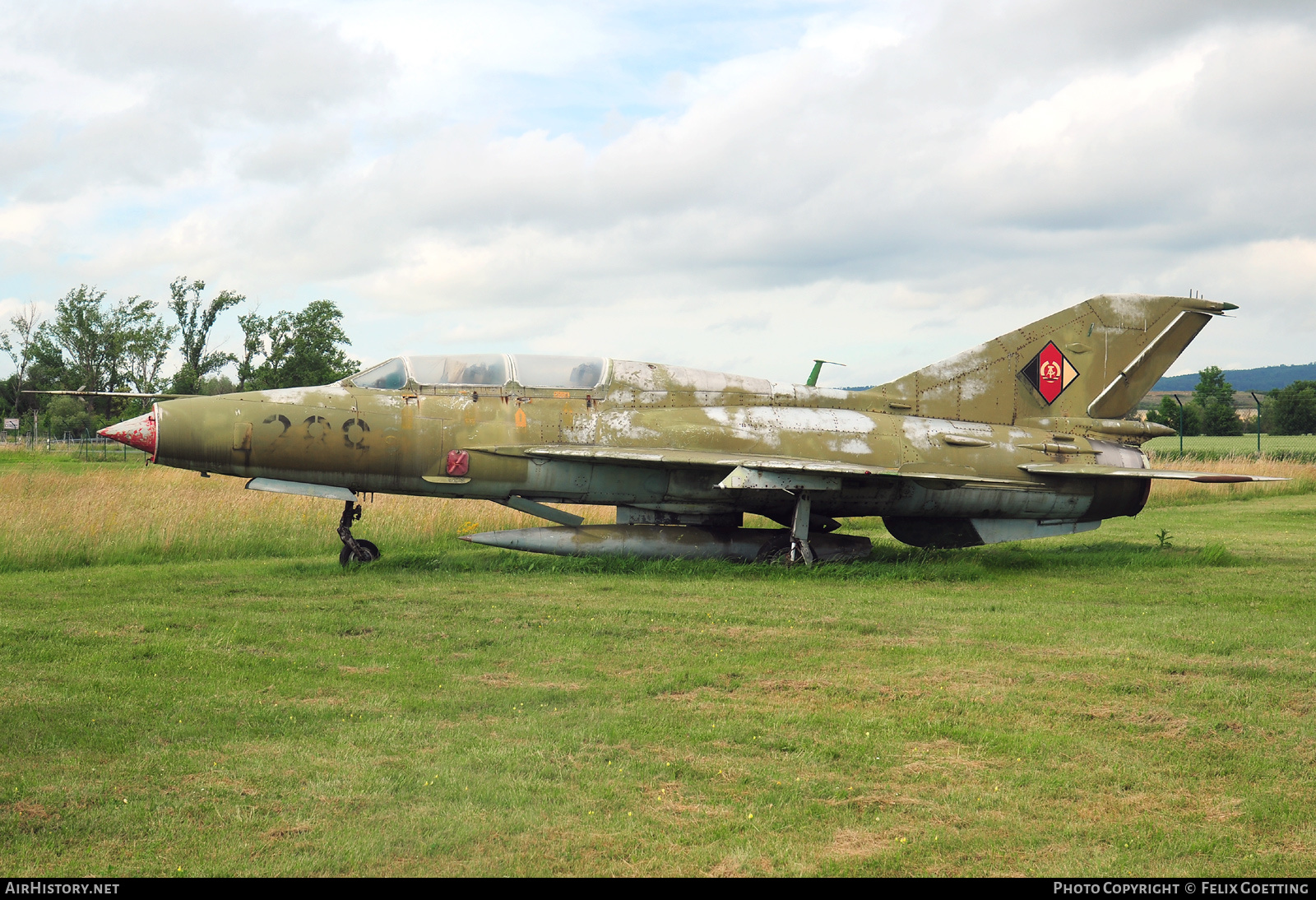 Aircraft Photo of 289 | Mikoyan-Gurevich MiG-21U-600 | East Germany - Air Force | AirHistory.net #492741