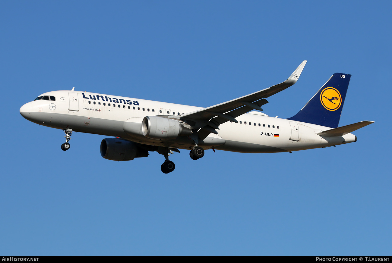 Aircraft Photo of D-AIUO | Airbus A320-214 | Lufthansa | AirHistory.net #492759
