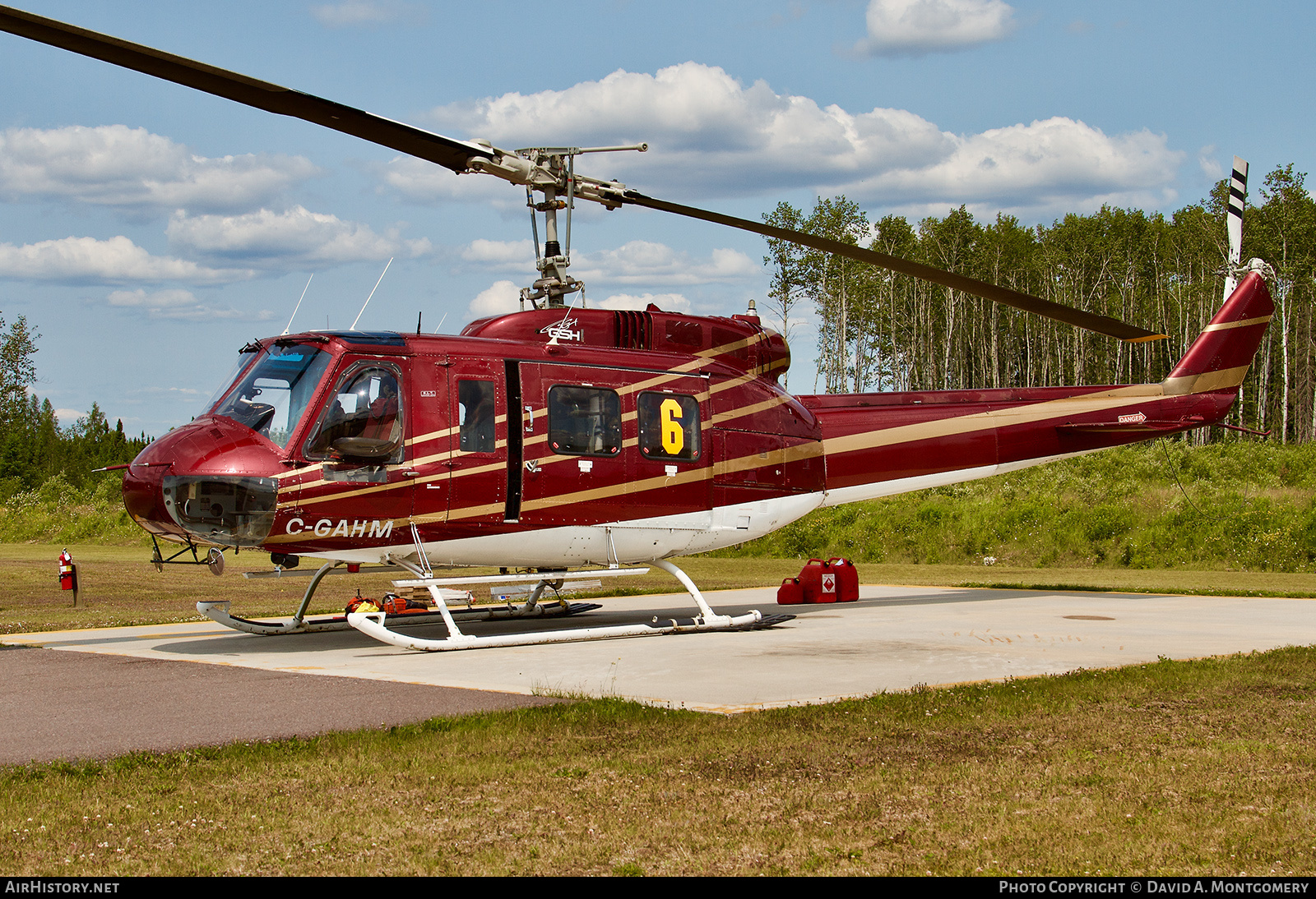 Aircraft Photo of C-GAHM | Bell 205A-1 | Great Slave Helicopters | AirHistory.net #492762