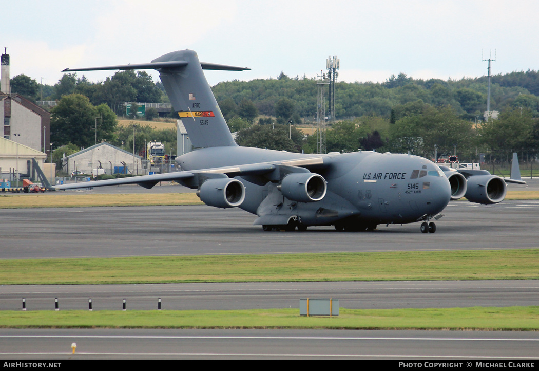 Aircraft Photo of 05-5145 / 55145 | Boeing C-17A Globemaster III | USA - Air Force | AirHistory.net #492766