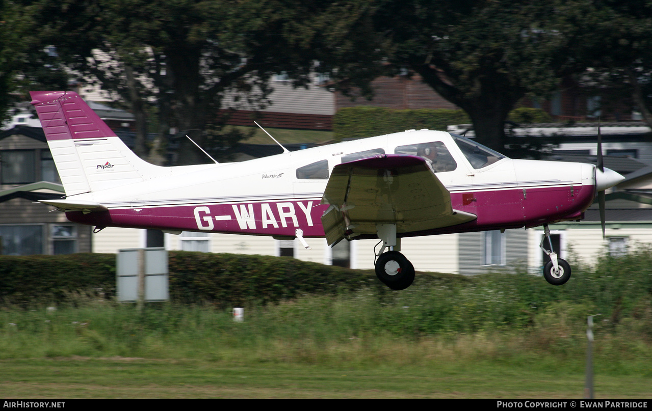 Aircraft Photo of G-WARY | Piper PA-28-161 Warrior III | AirHistory.net #492783