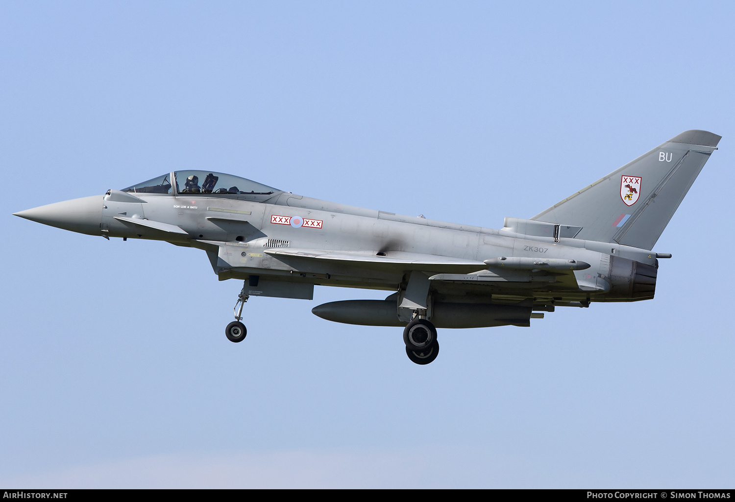 Aircraft Photo of ZK307 | Eurofighter EF-2000 Typhoon FGR4 | UK - Air Force | AirHistory.net #492791