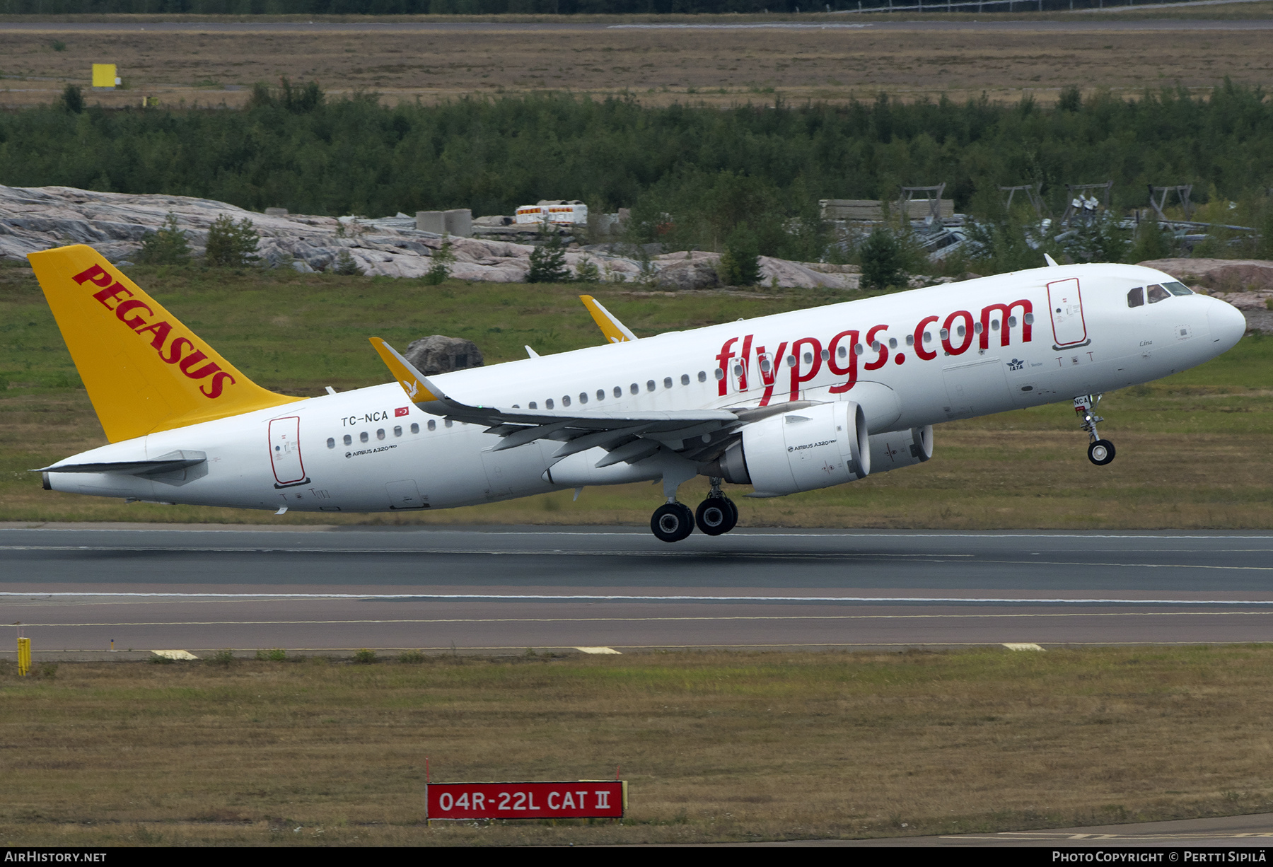 Aircraft Photo of TC-NCA | Airbus A320-251N | Pegasus Airlines | AirHistory.net #492798