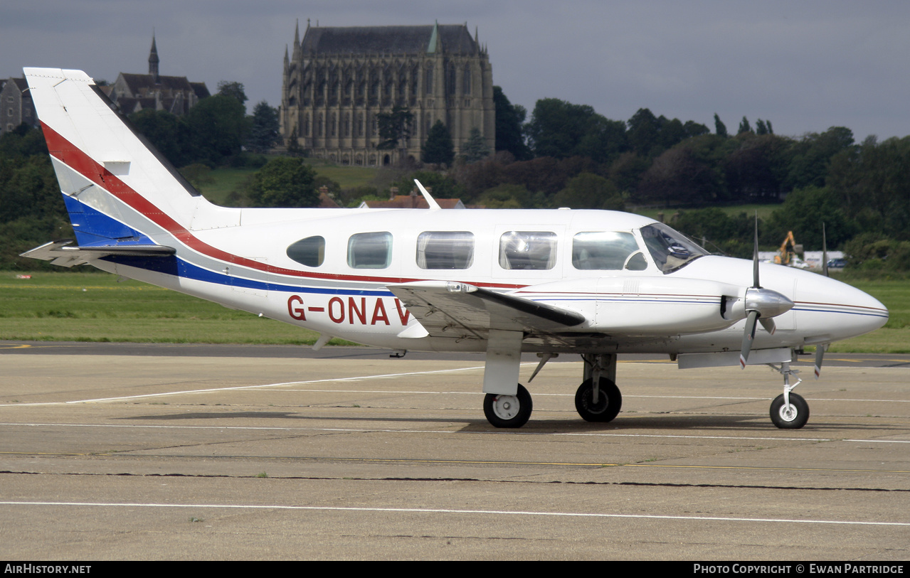 Aircraft Photo of G-ONAV | Piper PA-31-310 Navajo C | AirHistory.net #492824