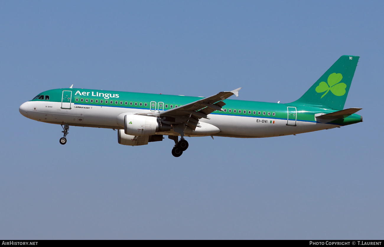 Aircraft Photo of EI-DVI | Airbus A320-214 | Aer Lingus | AirHistory.net #492830