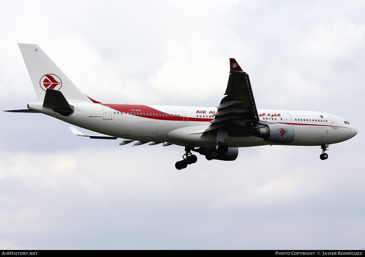 Aircraft Photo of 7T-VJZ | Airbus A330-202 | Air Algérie | AirHistory.net #492831