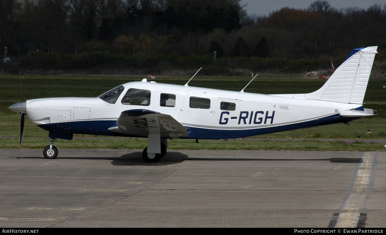 Aircraft Photo of G-RIGH | Piper PA-32R-301 Saratoga II HP | AirHistory.net #492854
