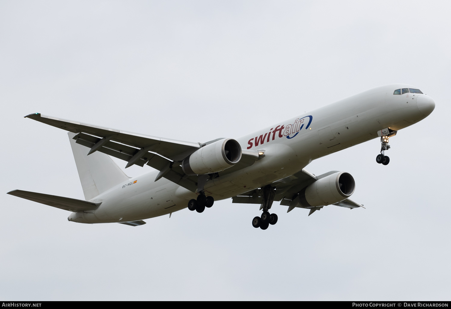 Aircraft Photo of EC-NQJ | Boeing 757-223APF | Swiftair | AirHistory.net #492855