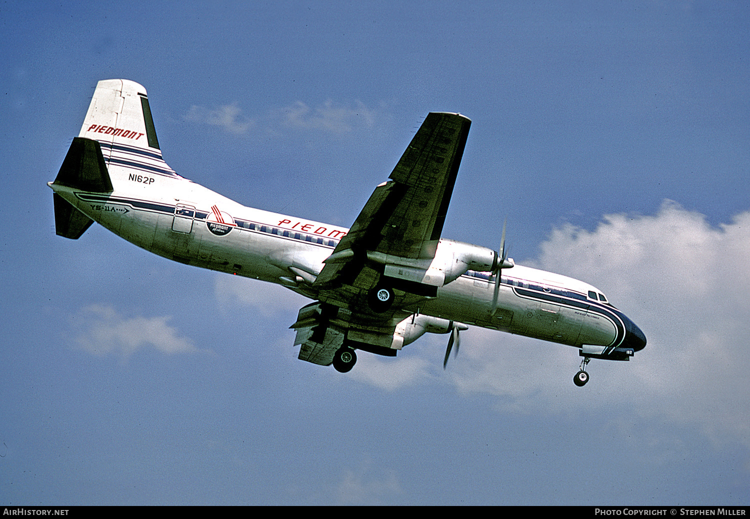Aircraft Photo of N162P | NAMC YS-11A-205 | Piedmont Airlines | AirHistory.net #492867