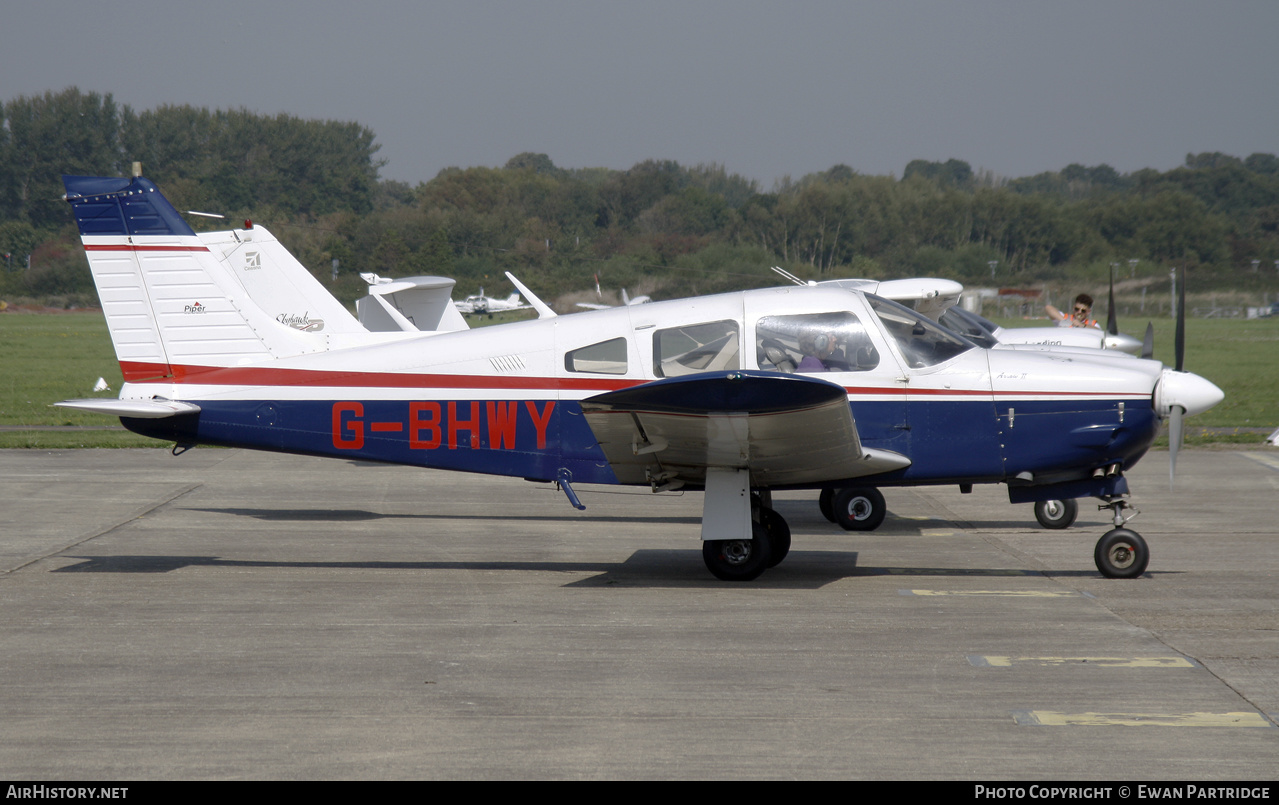 Aircraft Photo of G-BHWY | Piper PA-28R-200 Cherokee Arrow II | AirHistory.net #492871