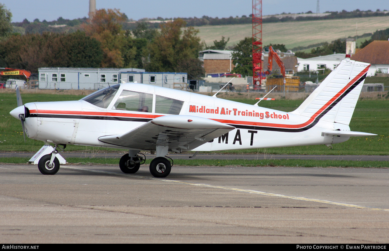 Aircraft Photo of G-OMAT | Piper PA-28-140 Cherokee D | Midland Air Training School | AirHistory.net #492882