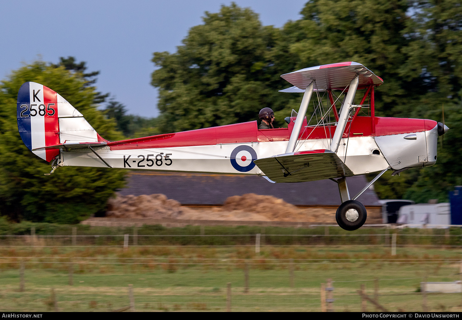 Aircraft Photo of G-ANKT / K2585 | De Havilland D.H. 82A Tiger Moth II | UK - Air Force | AirHistory.net #492888