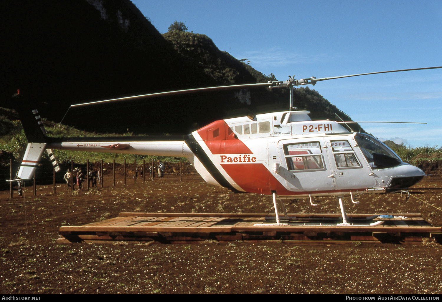 Aircraft Photo of P2-FHI | Bell 206B-3 JetRanger III | Pacific Helicopters | AirHistory.net #492906